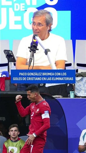 Paco González jokes about Cristiano's goals and confesses his love for Argentina | Tiempo de Jueg...