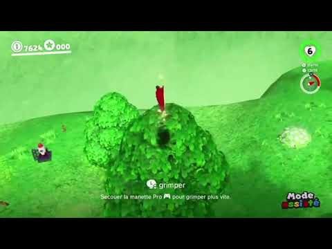 I accidentally found a way to clip in a tree! (tutorial later)#smo #glitch #bug #supermarioodyssey