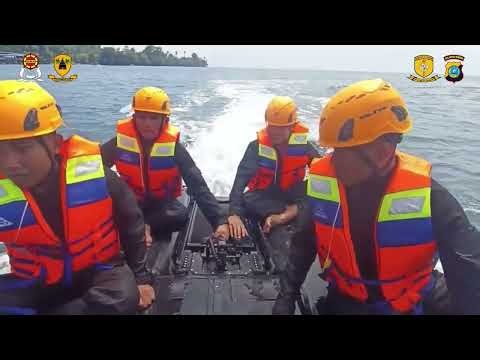 Battalion B Pioneer Personnel Conduct Training on Operating Kraka Jet Board Special Equipment at ...