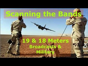 19 Meter Shortwave Band - Broadcasts and Radar Bursts