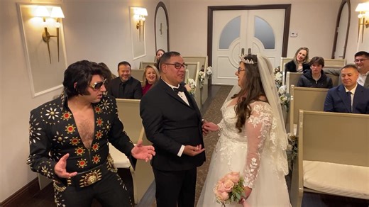 Francisco and Bonnie | Graceland Wedding Chapel