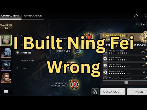 Ning Fei artifact guide (Destiny Rising)