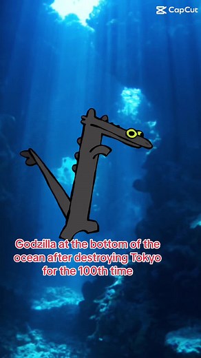 Godzilla and Toothless Funny Dance Meme