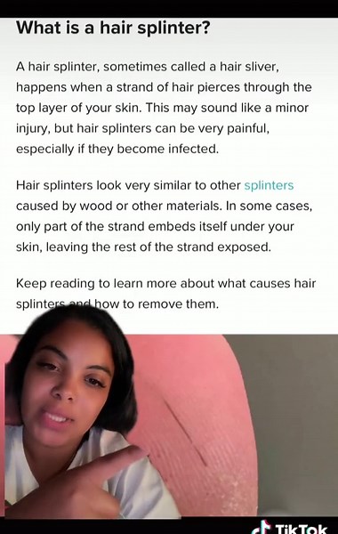 Discovering the Curious World of Hair Splinters