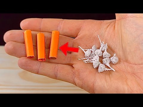 DIY Super Snappers Made From Pop Pop Crackers