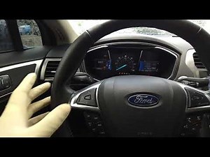 Ford Service tire mobility kit warning reset (fusion)