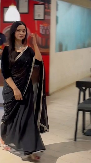 Black saree🖤🥺 | Rafia Tamanna
