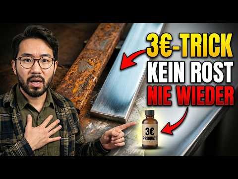 Der 3-€-Trick, der jedes Metall für immer rostfrei macht — Das hat man dir nie beigebracht