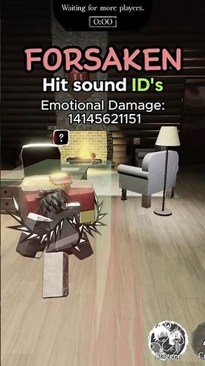 Forsaken hit sound ID’s #roblox #forsaken #robloxforsaken