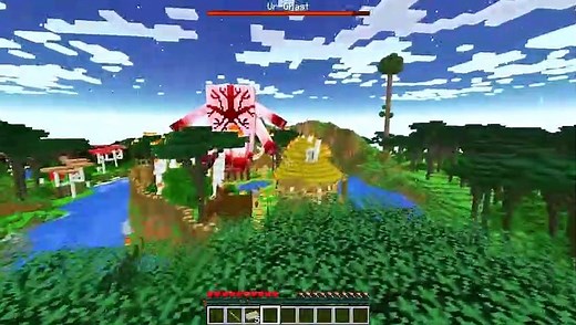 Becoming the WILD PRINCESS in Minecraft!