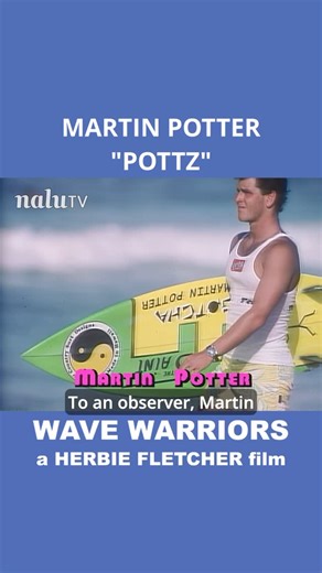Nalu TV | Pottz in the iconic 1985 movie WAVE WARRIORS by Herbie Fletcher. Stream all 50 surf films by Fletcher Films only on Nalu.TV or download the... | Instagram