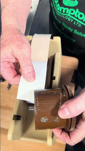 How to install a Golf Grip Tape Roll on a Tape Dispenser #golf #golftape #golfgrips #golfclub