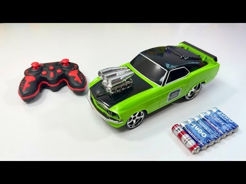 Unboxing Hot Remote controlled classic racing car, police car, Electric dancing rabbit