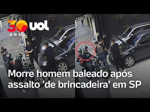 Morre motociclista de 36 anos baleado por policial após 'assalto de brincadeira' em SP