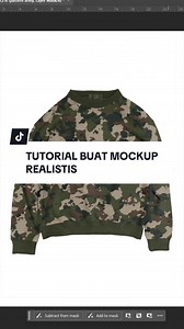 tutorial buat mockup realistis seperti foto #graphicdesign #clothingbrand #photoshop #tutorial #mockup