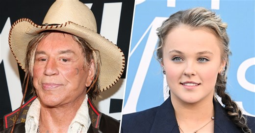 'Celebrity Big Brother' calls out Mickey Rourke's 'homophobic' comments to JoJo Siwa