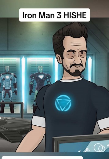 Iron Man 3 parody cartoon by How It Should Have Ended #animation #ironman #fyp