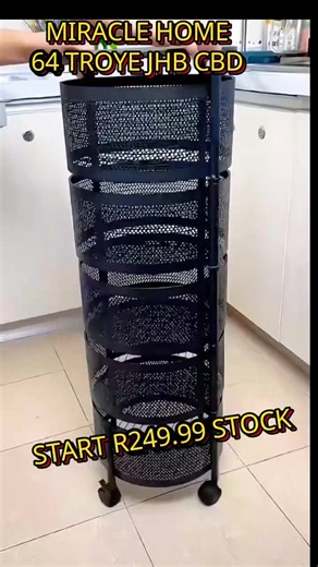 360° Rotating Vegetable Rack — Miracle Home Troye JHB CBD