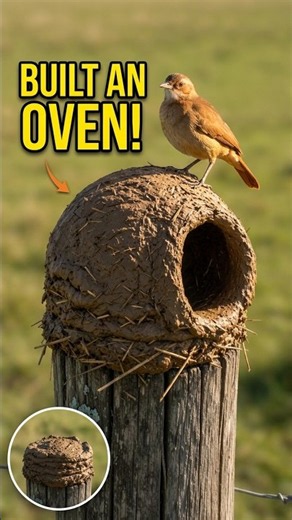 This Bird Builds Its Nest Like A Clay Oven 🏺🐦 | Pure Instinct