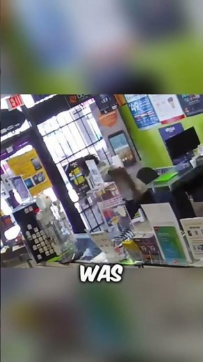 Thief Gets Locked Inside a Store! 🚓 #shorts