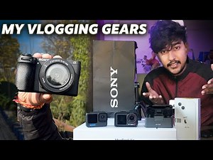 My Motovlogging & Vlogging Gears 🎥 | iPhone 13, GoPro 11 and Sony 6700