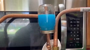 10K views · 184 reactions | #prototype #moonshine #philbillymoonshine I have been trying to perfect a way to infuse in mason jar thumpers through out the run, and I think I finally got it figured out. The copper pipe going from the thumper through the infuser works as a heat sink helping heat up what's in the infuser jar. I am calling this one the PhilBilly Tec 9 Infuser. Do not try this at home. #distilling #thumperjar #masonjar #engineering | Phil Billy Moonshine | Facebook