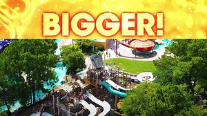 We're coming back bigger, better, wetter. Introducing Six Flags Hurricane Harbor Splashtown's newest ride: Wahoo Wave! | Hurricane Harbor Splashtown