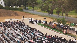 17K views · 598 reactions | ✨ Smiles, celebration, and shared faith filled the day at the Cape Town South Africa Temple groundbreaking. It was an inspiring and joyful moment for everyone who gathered, both in person and online, after eagerly waiting for this special day. #TempleGroundbreaking #CapeTownTemple #AfricaSouth | The Church of Jesus Christ of Latter-day Saints - Africa South Area | Facebook