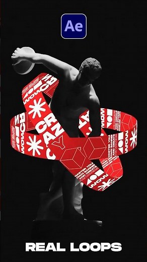 Make Typography Loops That Rotate Around Objects in After Effects