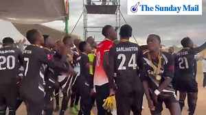 8.3K views · 203 reactions | Highlanders FC celebrate their Uhuru Cup victory over Dynamos this afternoon  Kimberly Mhembere | Sunday Mail Zimbabwe | Facebook