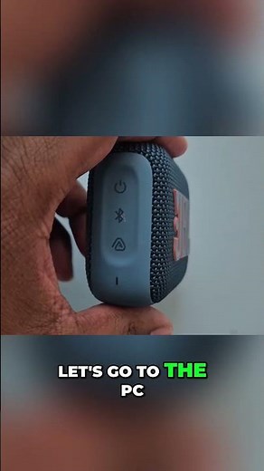 JBL Go 4: Easy Bluetooth Pairing Guide for PC #shorts