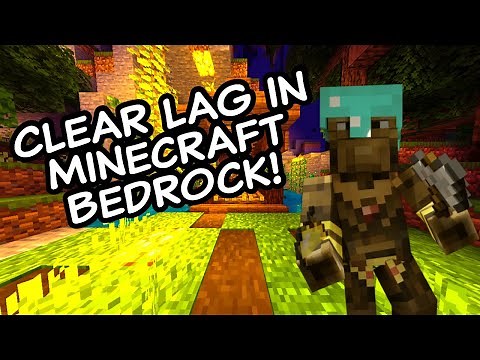 3 WAYS TO REDUCE LAG/ IMPROVE GAMEPLAY FOR MINECRAFT BEDROCK!! Realms, Worlds, and Servers!