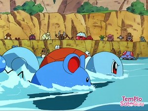 154K views · 10K reactions | Carrera Acuática │ Squirtle VS Marill  Las Vacaciones de Pikachu | Templo Satogou | Facebook