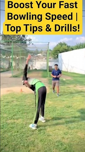Boost Your Fast Bowling Speed | Top Tips & Drills!