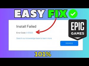 Error II-E1003 Epic Games? Here’s the Fix (Quick & Easy 2025)