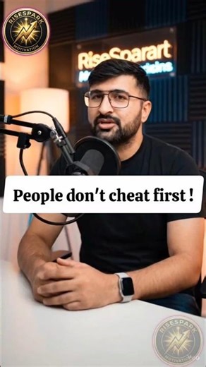 People Don’t Cheat First 💔 | Emotional Disconnection Destroys Love #shorts | RiseSpark Motivation