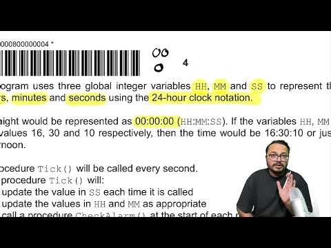 A1 | Paper 2 | 9618 | Oct/Nov/2024/21 Solution by Sir MAK #MAK #CS #OL #AL #ComputerScience