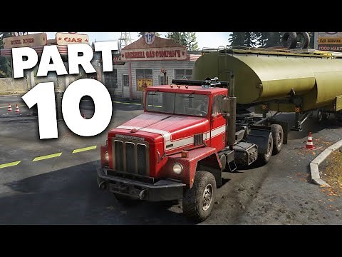 SNOWRUNNER Gameplay Walkthrough Part 10 - NEW TRUCK & BIGGEST DELIVERY YET