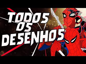 TODOS os DESENHOS do HOMEM-ARANHA! (1967-2023)