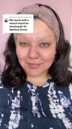 Eyebrow Stencil Kit Tutorial for Whispy Top Brow Look