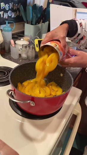 Easter Dessert: Peach Cobbler Tutorial Part 2 🍑 #fyp #foru #foryoupage #curtisstone #peachcobbler #easter #happyeaster #dessert #sweets