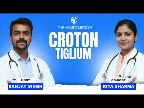 Croton Tiglium |Allen's keynotes| Explosive Diarrhea & Skin Eruptions | Homeopathy