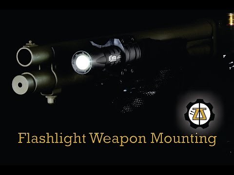 Flashlight Weapon Mounting & Weaponlights, Elzetta vlog episode 22