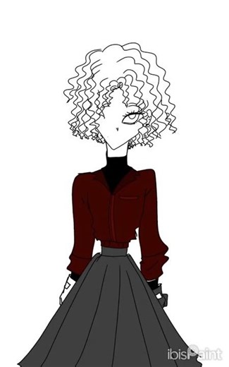 Day11of drawing on the tablet to create my own manhwa (Idraw with my finger only)#digitalart #anime