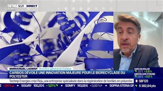 Emmanuel Ladent (Carbios): Carbios dévoile une innovation majeure pour le biorecyclage du polyester - 14/11