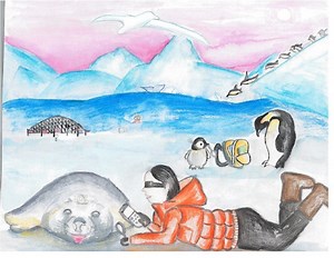 Newton Student Wins Statewide Art Competition