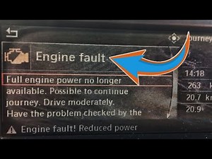 BMW X6 Full Engine Power No Longer Available Solution