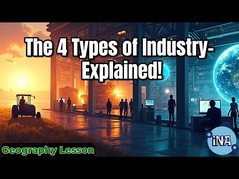 What Are The 4 Types of Industry Explained Simply! (Geography KS3)