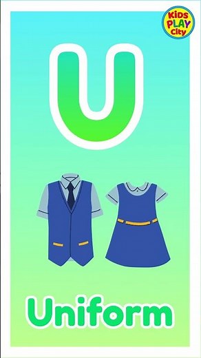 Learn the Letter U 🔤 Fun Letters! ☂️🦄🛸 ABC Learning Fun 🎵 | Kids Play City