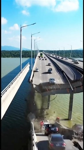 Massive Bridge Collapse Caught on Camera | Realistic Disaster Simulation